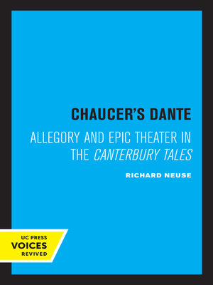 cover image of Chaucer's Dante